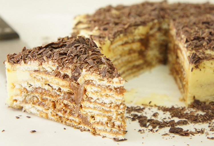 Sobremesa de Bolacha Maria