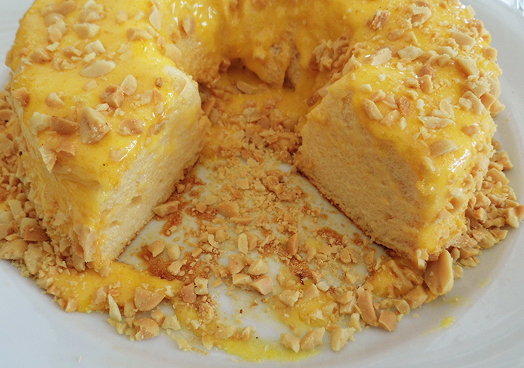 Pudim Molotof com Creme